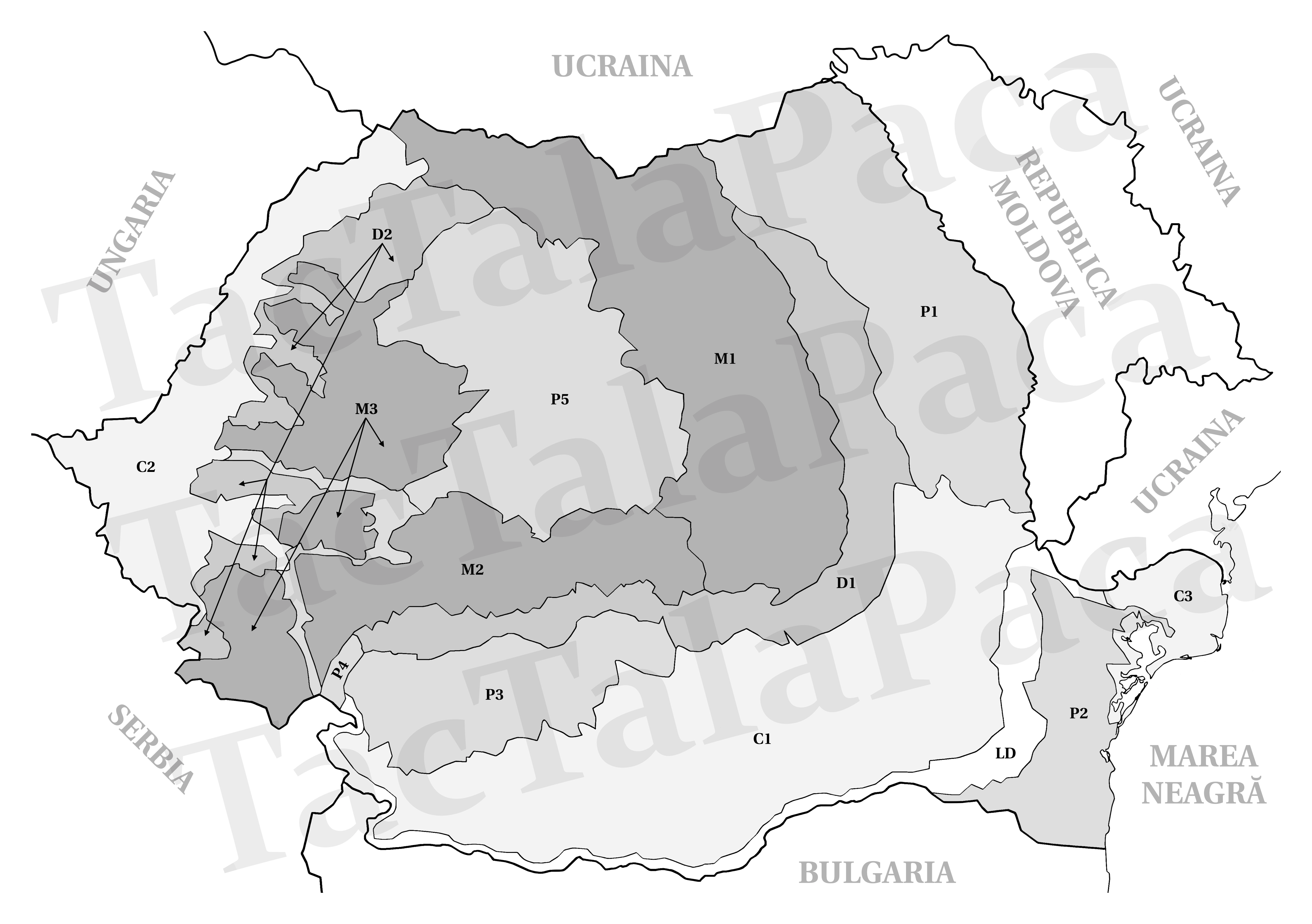 Unități de relief (variantă extinsă)